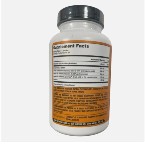 Beta Oxy Thermogenic Fat Burner - Weight Management 60 Ct - Picture 3 of 3